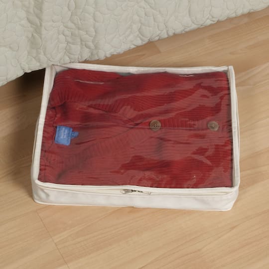 Household Essentials 15" Lightweight Canvas Sweater Bags, 2ct.